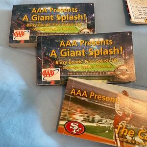 Giants & 49ers flip books